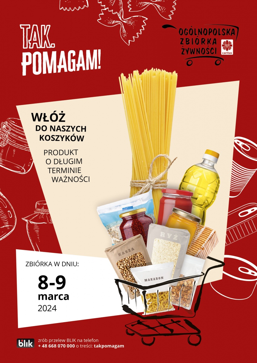 Caritas zbierze żywność dla potrzebujących