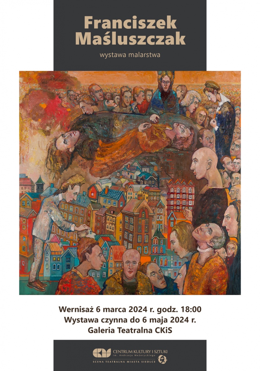 Wystawa malarstwa Franciszka Maśluszczaka