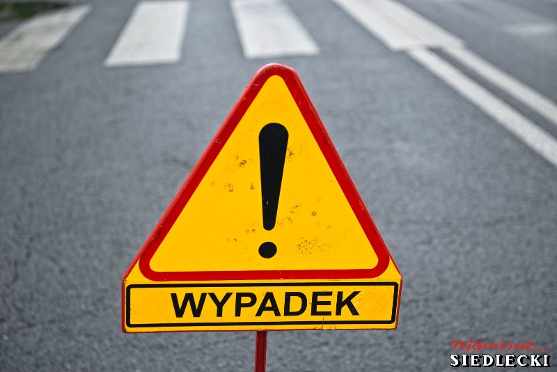 Zderzenie dwóch samochodów w Wyczółkach