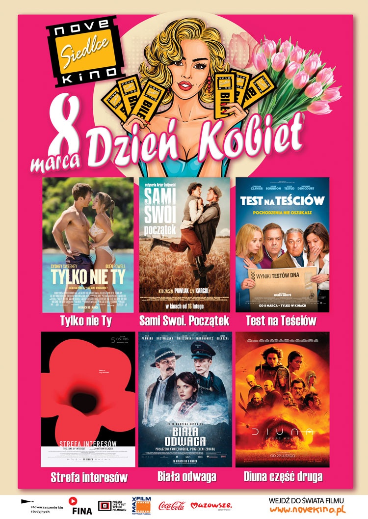Dzień Kobiet w Novekino Siedlce! 