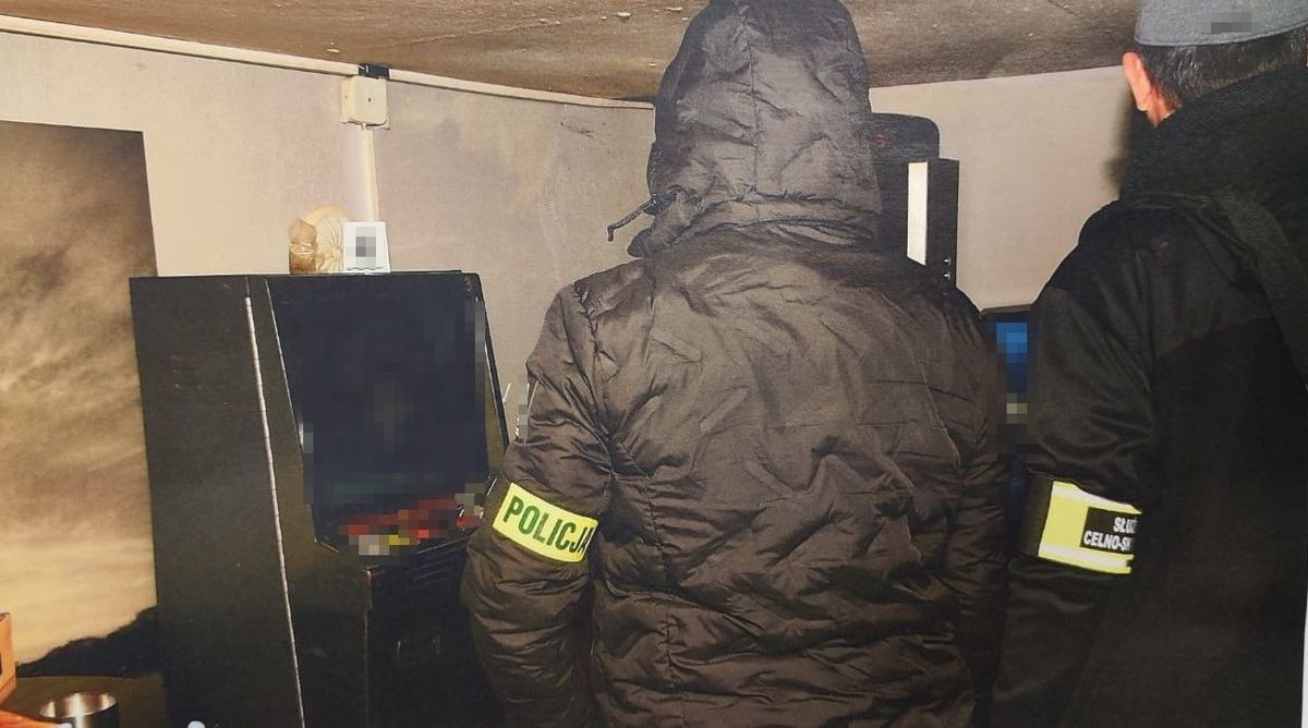 Łukowscy policjanci zlikwidowali nielegalny salon gier