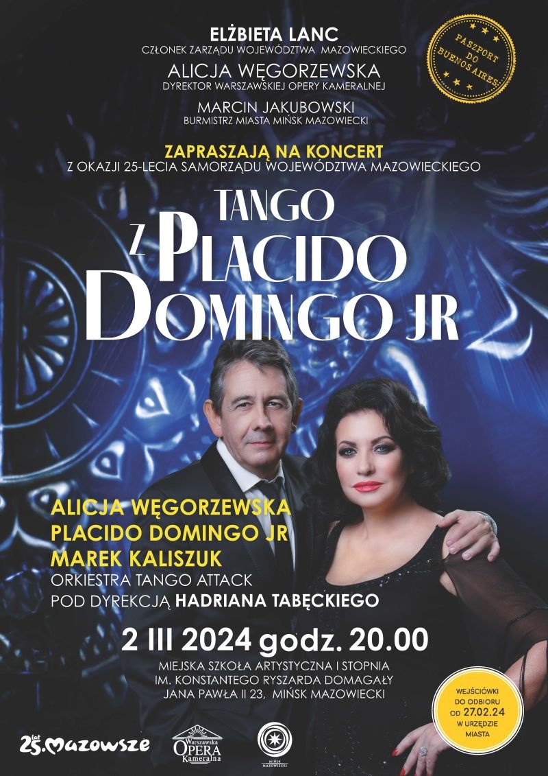 Placido Domingo Junior w Mińsku Mazowieckim