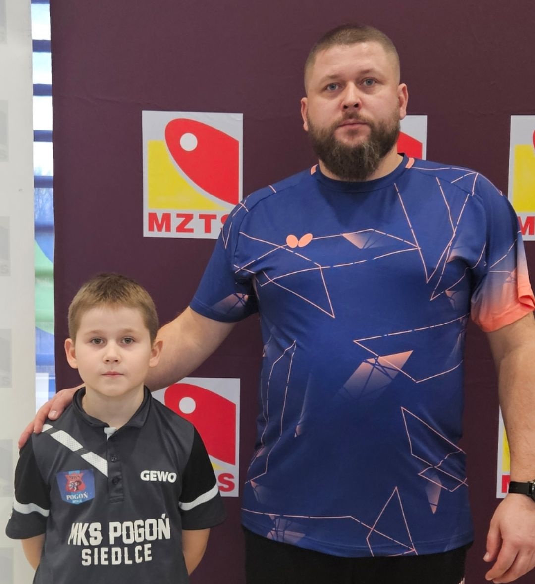 Ignacy Klewek na podium Grand Prix Mazowsza
