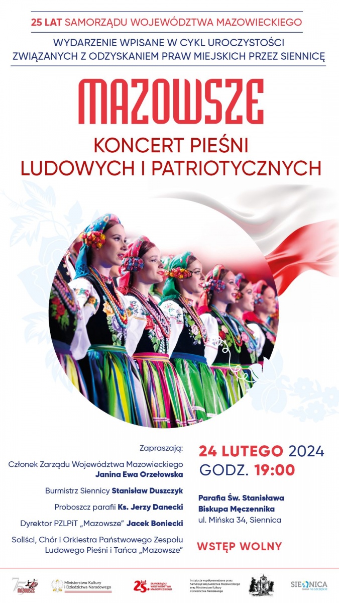 Zespół „Mazowsze” w Siennicy