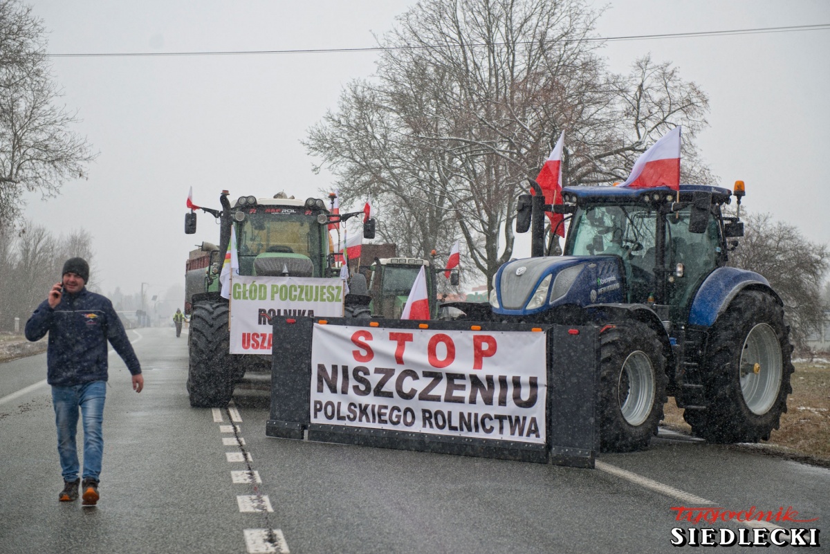 Rondo w Iganiach zostanie zablokowane przez rolników. Na całą dobę!