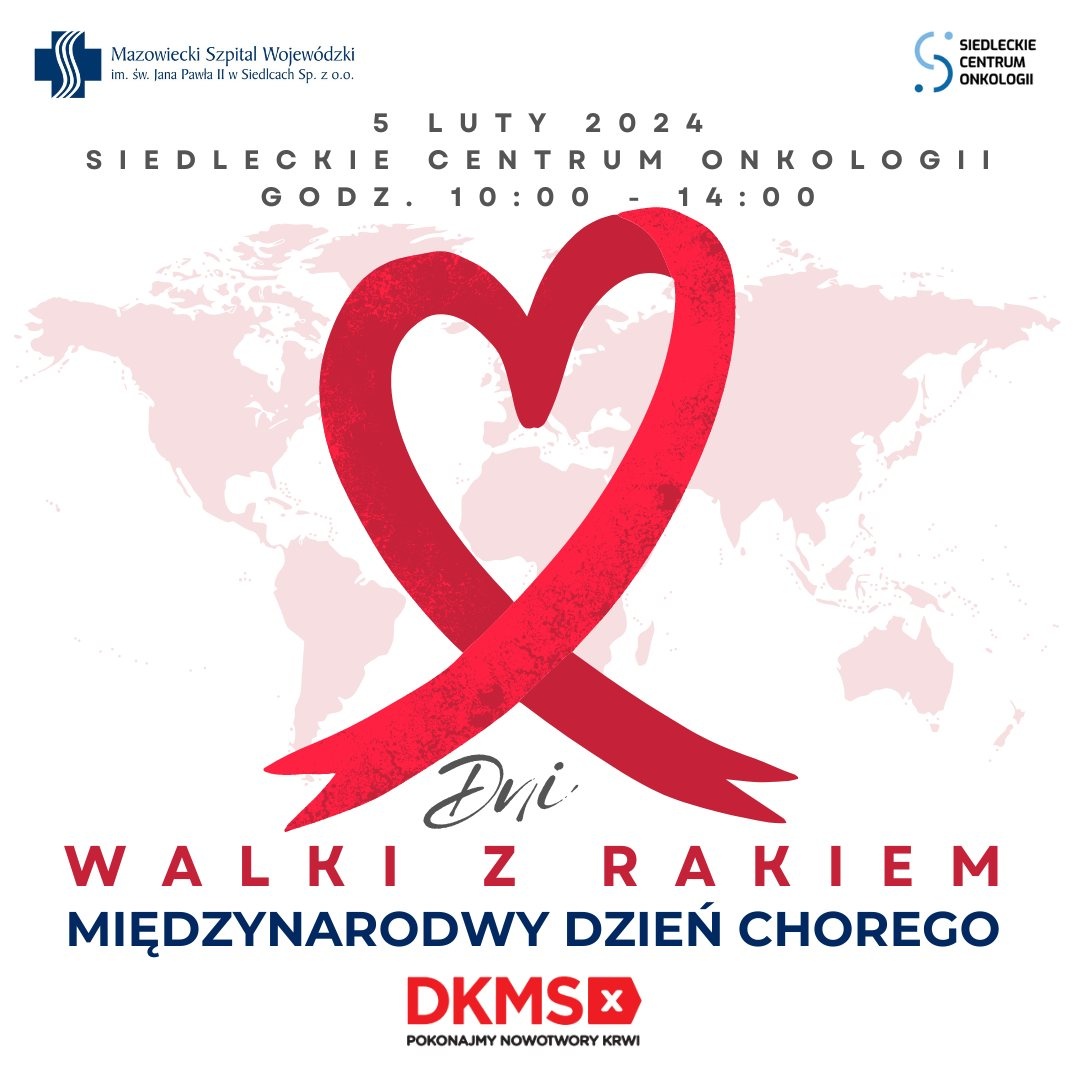 Dzień Walki z Rakiem i Dzień Chorego w Siedleckim Centrum Onkologii