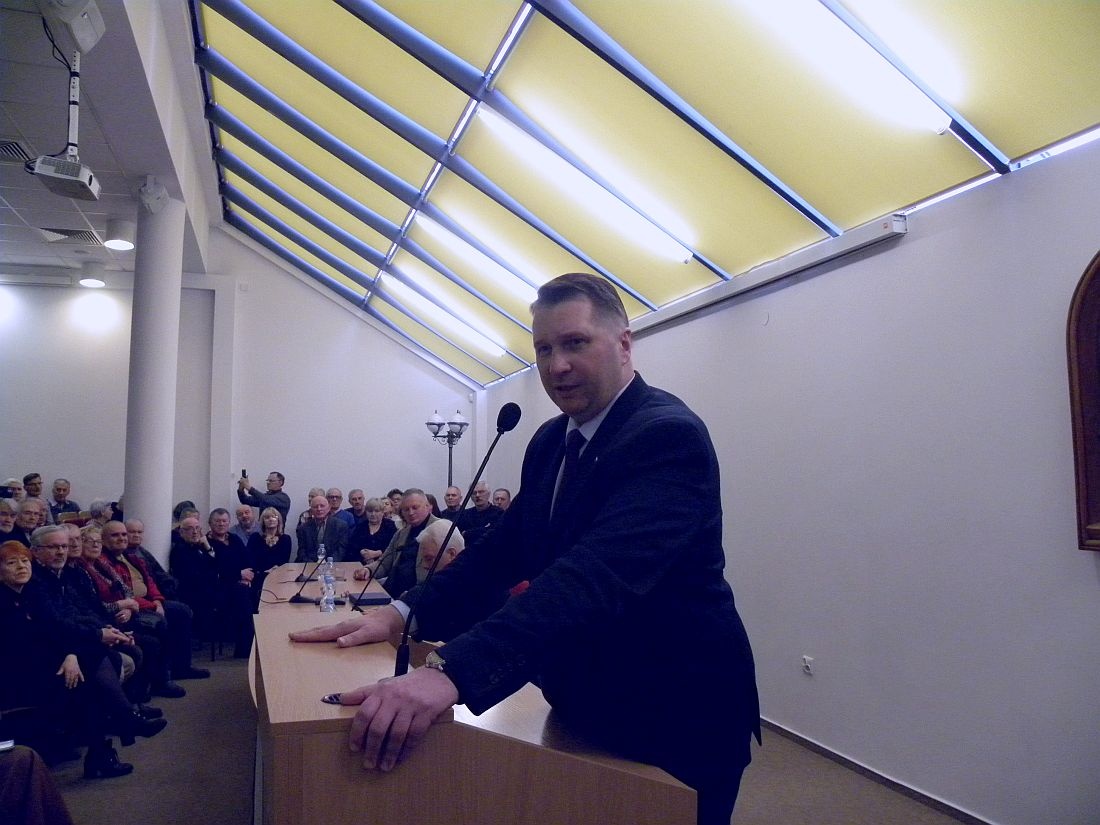 Czarnek w Siedlcach: rządzą nami barbarzyńcy