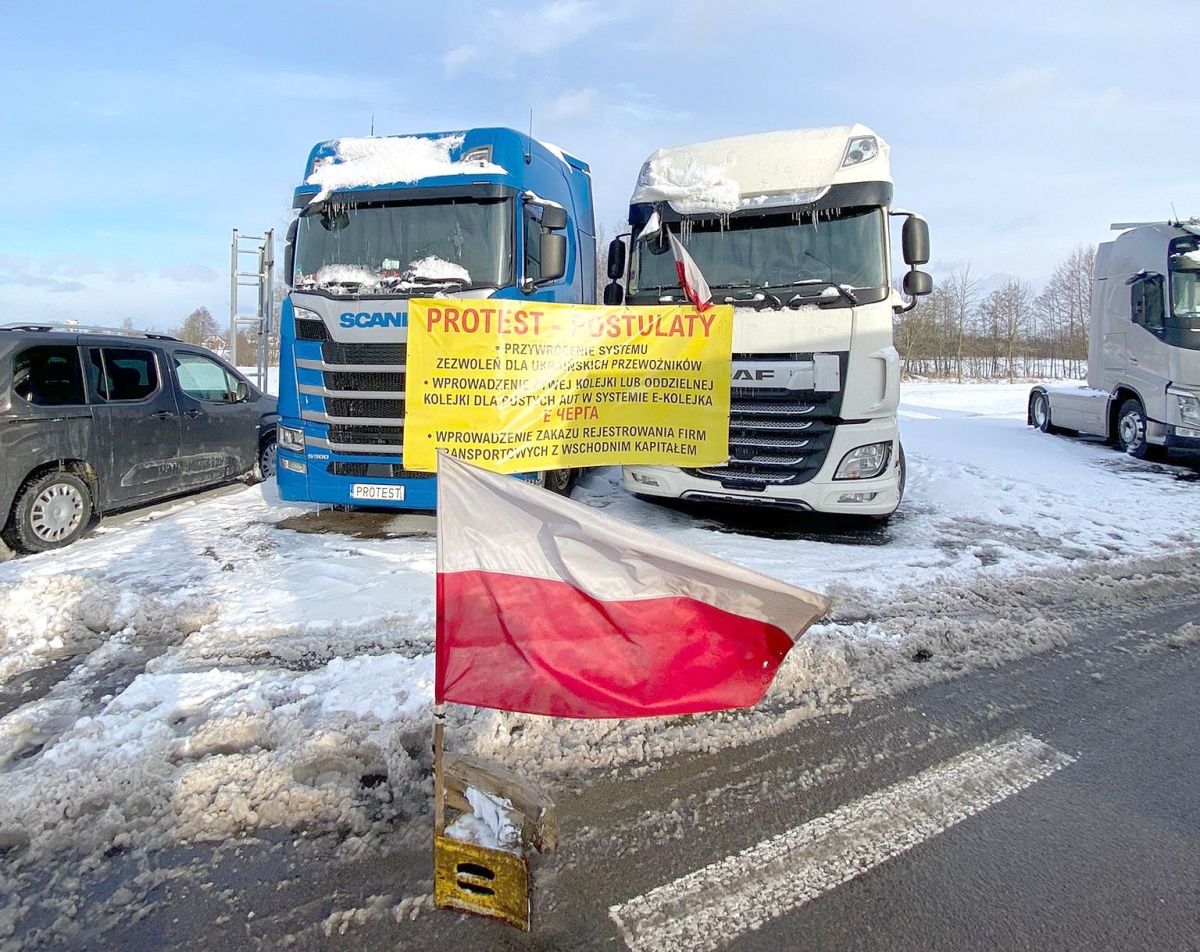 Przewoźnicy protestują - Głośno mówią dlaczego
