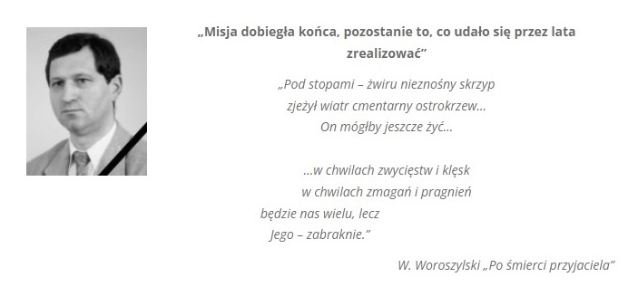 Zmarł Krzysztof Sobieszczak - pierwszy dyrektor po reaktywacji „Żółkiewskiego”