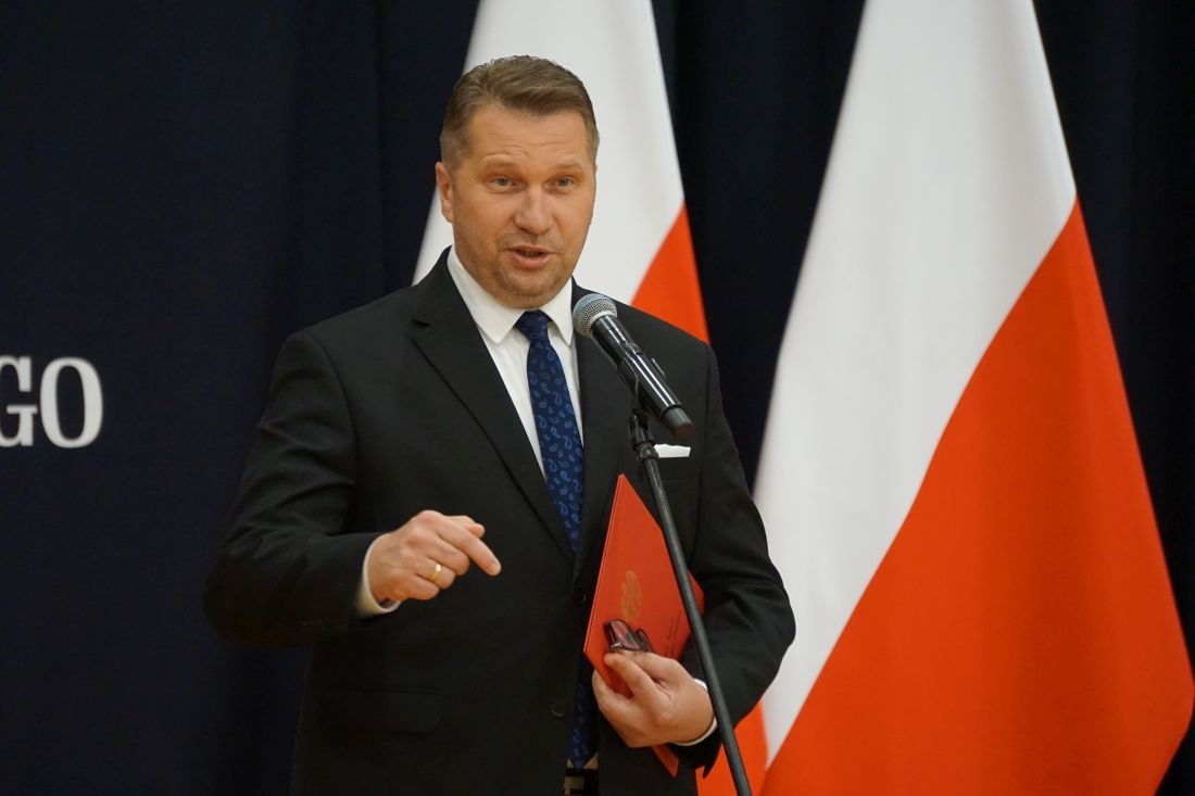 Były minister edukacji Przemysław Czarnek w Siedlcach