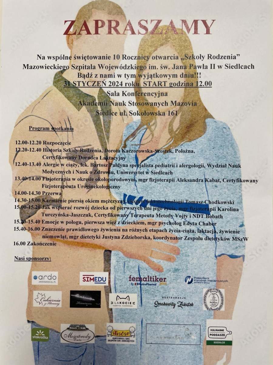 10 lat szkoły rodzenia w Siedlcach - konferencja