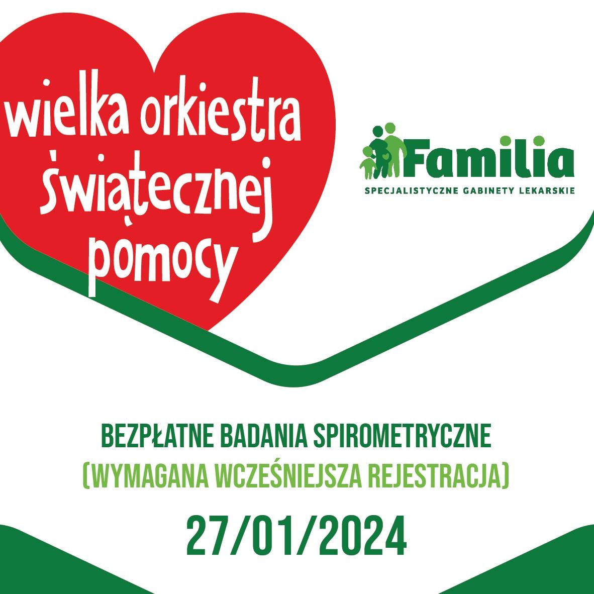 Siedlce: Bezpłatne badania spirometryczne z okazji WOŚP