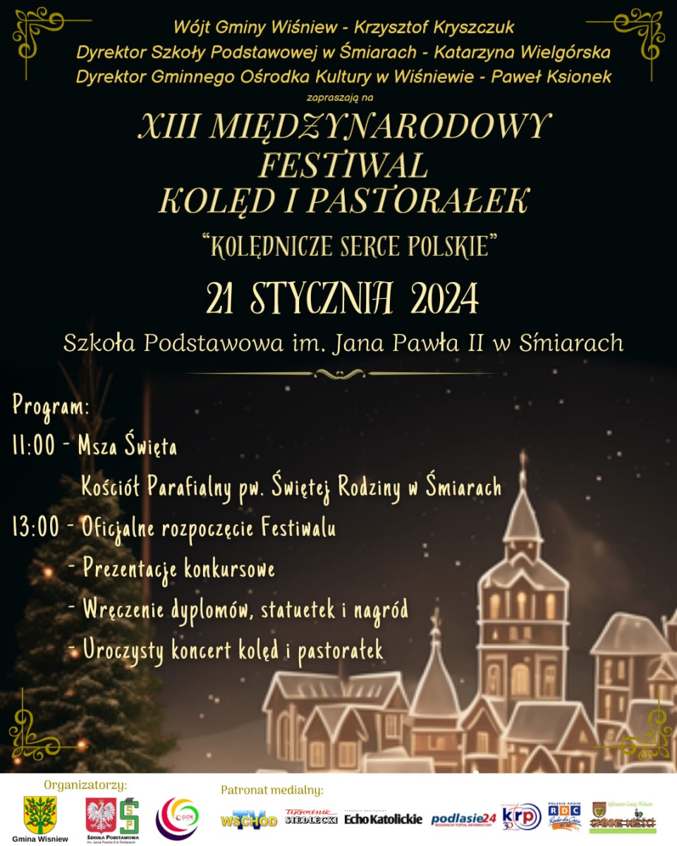 Festiwal kolęd i pastorałek w Śmiarach