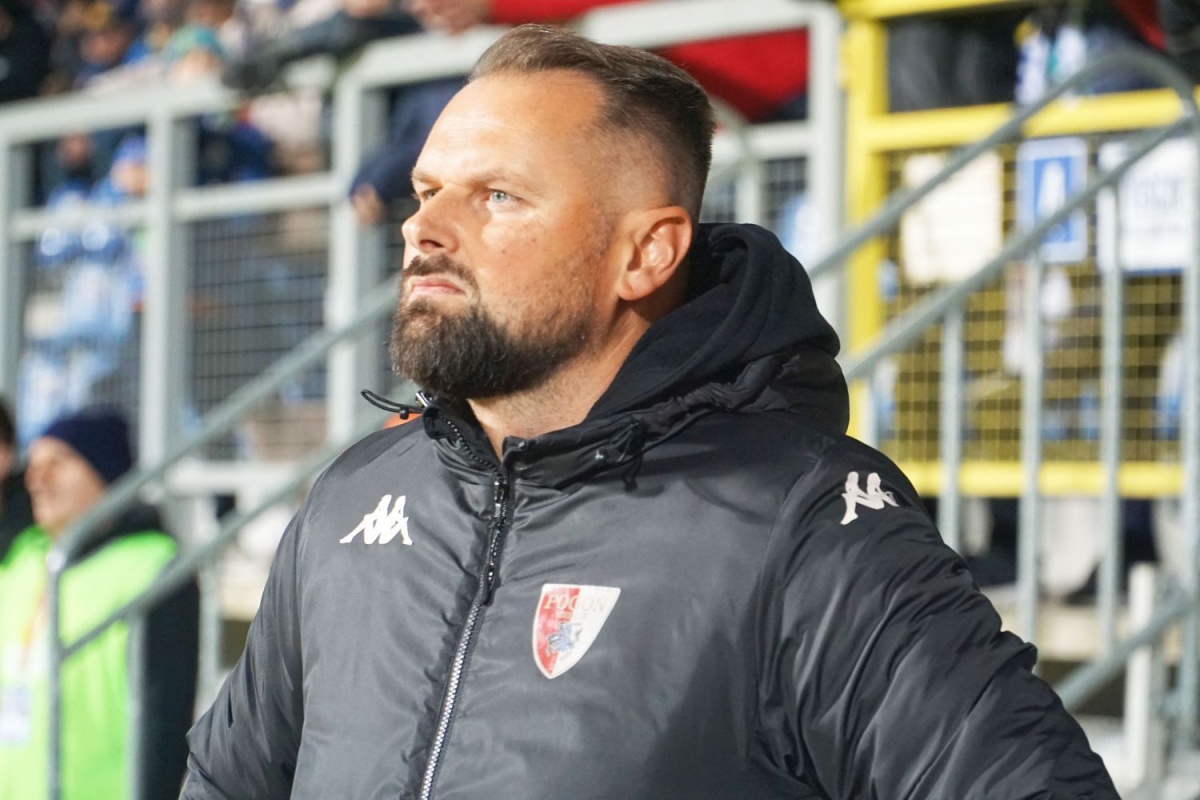 Sparing Pogoni Siedlce z ŁKS II Łódź pod balonem