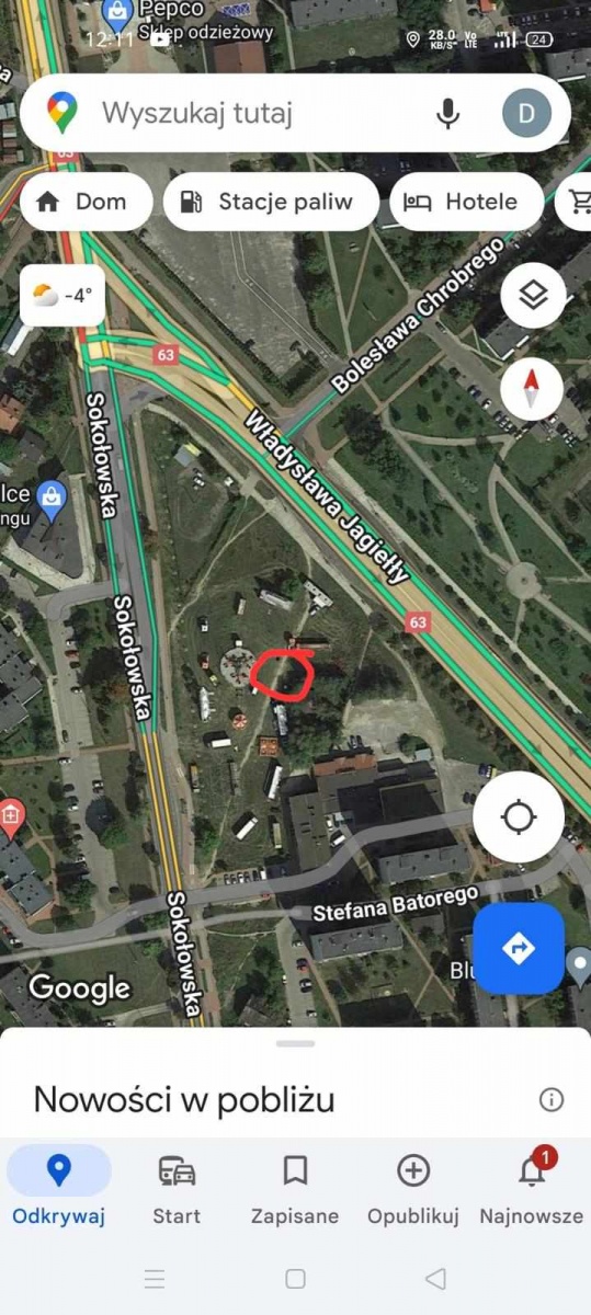 Kolejny napad na kobietę na ul. Jagiełły w Siedlcach