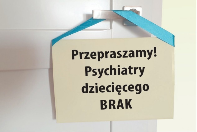 Brak psychiatry dziecięcego! Kto pomoże dzieciom?