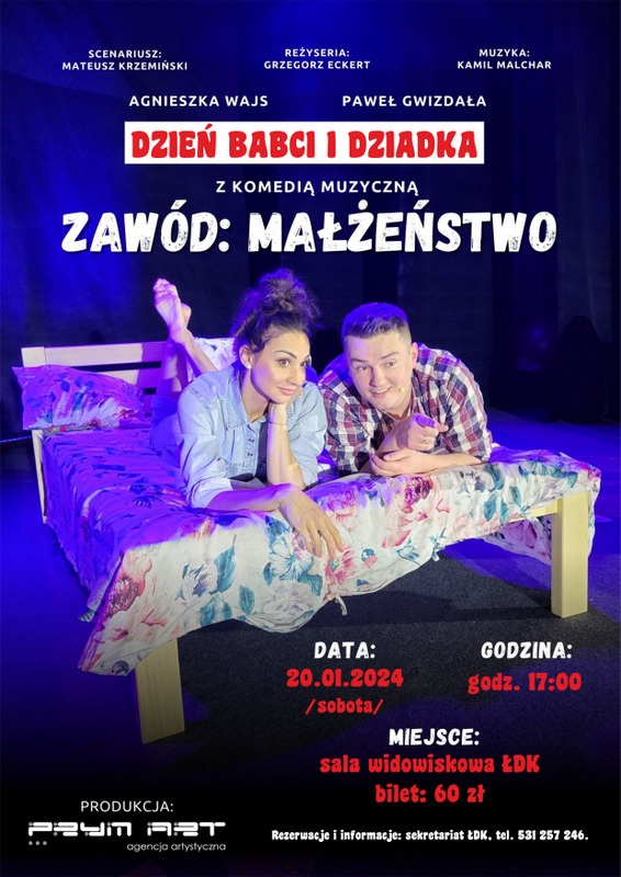 Zawód małżeństwo – spektakl komediowy w ŁDK