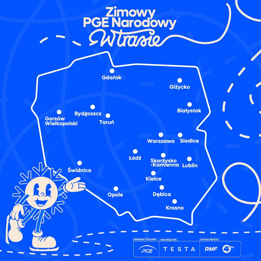 Zimowy PGE Narodowy na siedleckim lodowisku