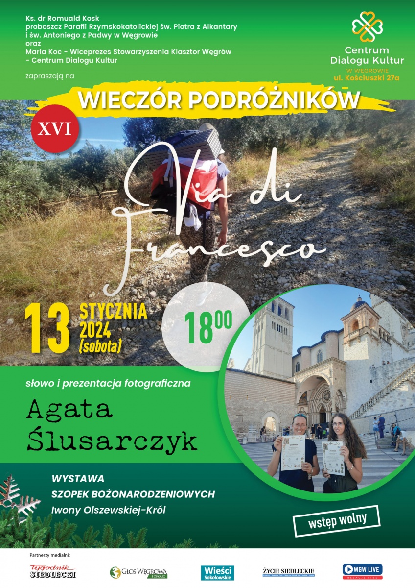 Wieczór Podróżników: Śladami św. Franciszka