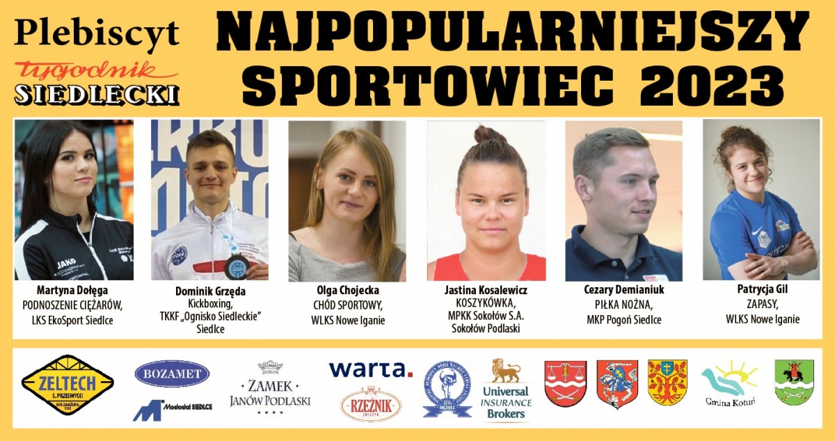 Wybieramy Najpopularniejszego Sportowca 2023 roku!