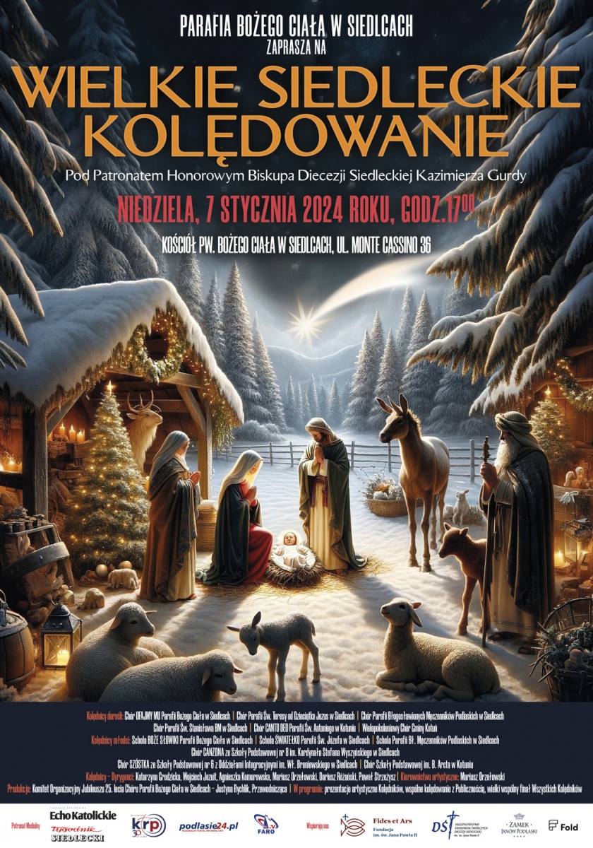 Dzisiaj Wielkie Siedleckie Kolędowanie