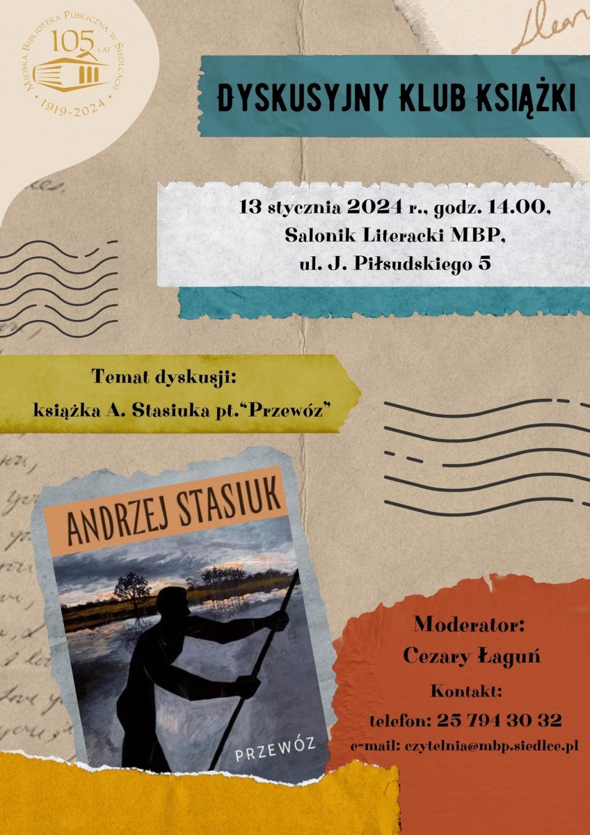 W Siedlcach rusza Dyskusyjny Klub Książki!