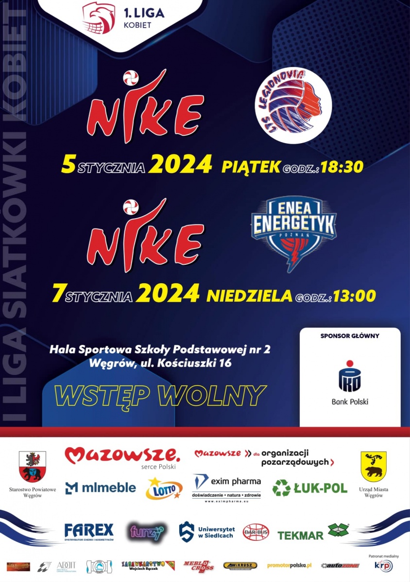 Podwójne uderzenie Nike Węgrów