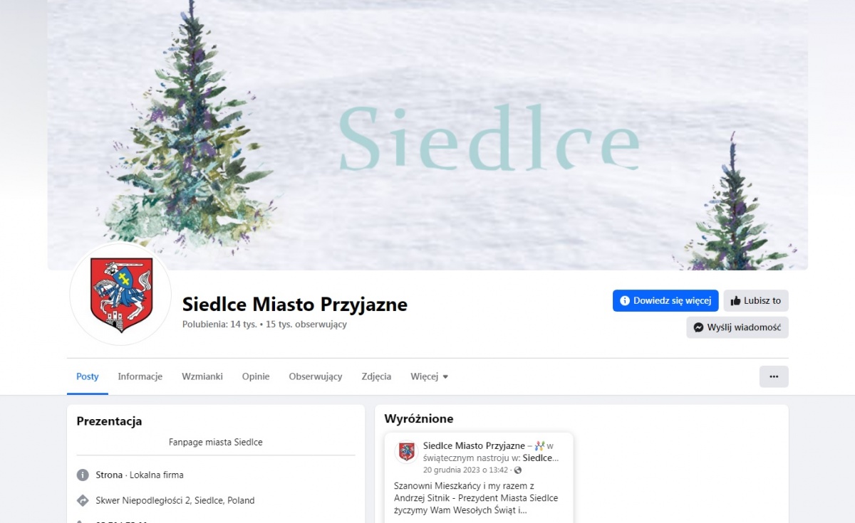 Siedlce mocne w social media