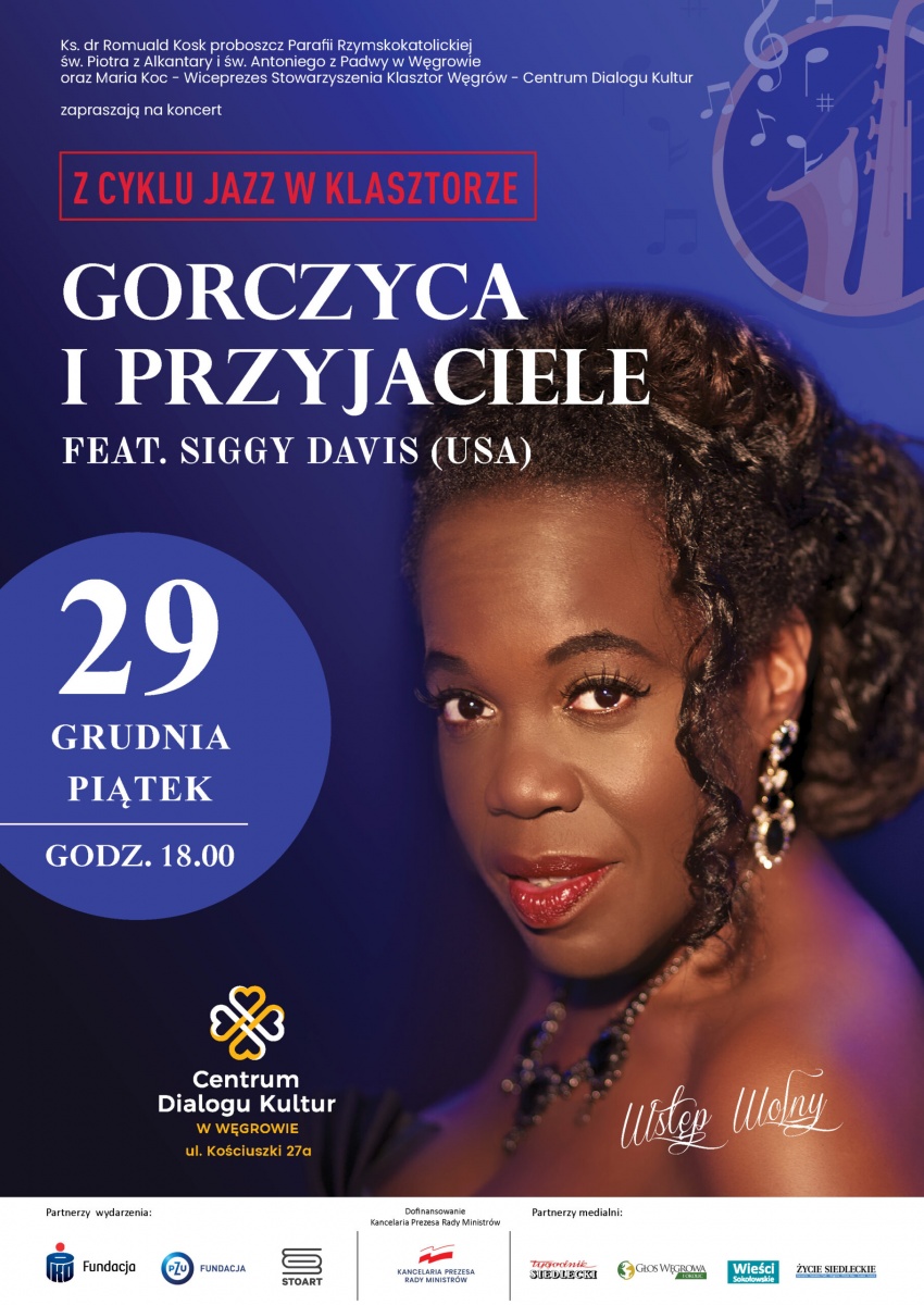 W klasztorze w Węgrowie: Jazz na koniec roku
