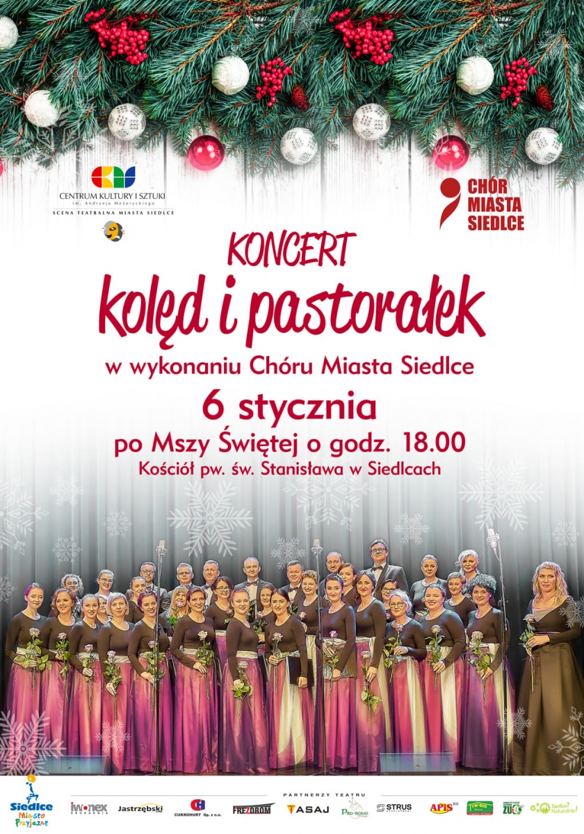 Koncert kolęd i pastorałek w wykonaniu Chóru Miasta Siedlce