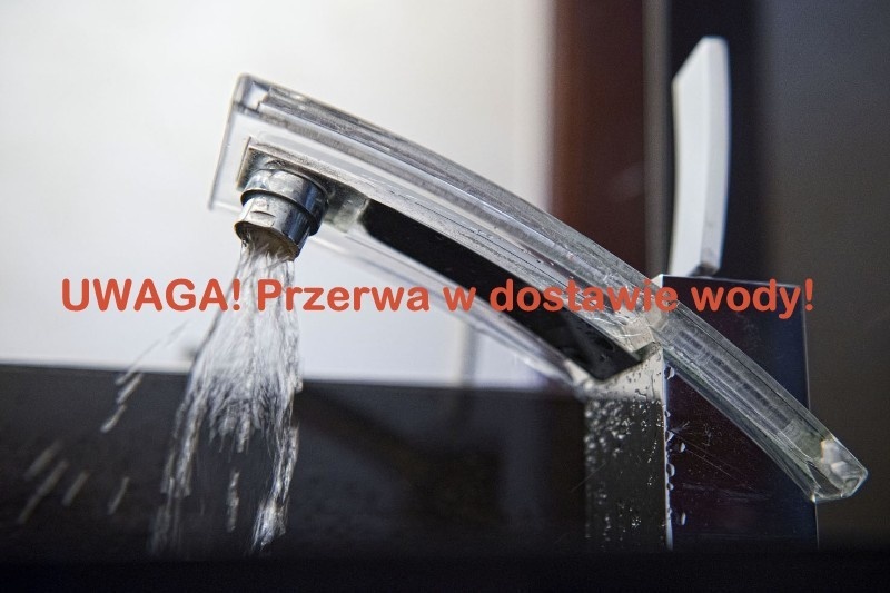 Awaria sieci wodociągowej w Siedlcach
