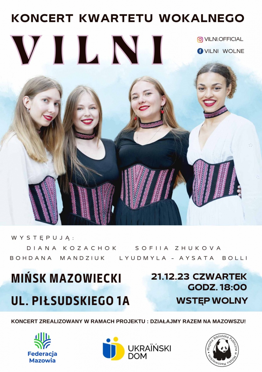 Koncert kwartetu wokalnego