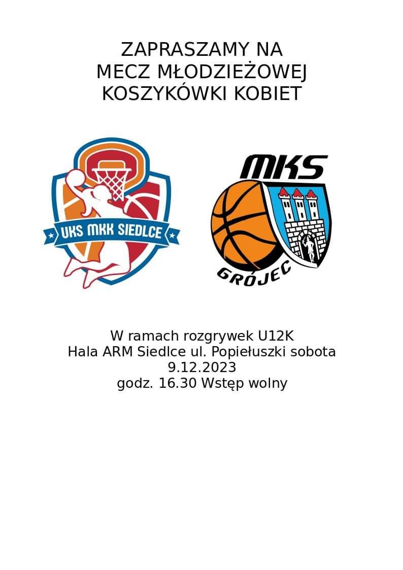 Siedlce z Grójcem o prymat w koszykówce dziewcząt