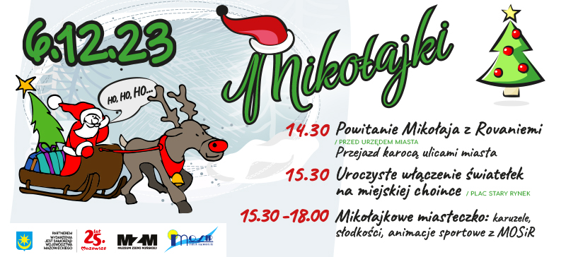 Mikołaj z Laponii w Mińsku Mazowieckim