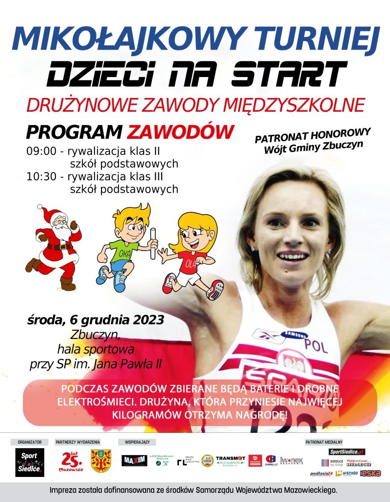 Mikołajkowy Turniej Dzieci na Start w Zbuczynie