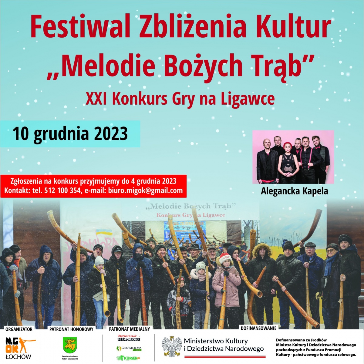 „Melodie Bożych Trąb” - konkurs ligawkowy w Łochowie