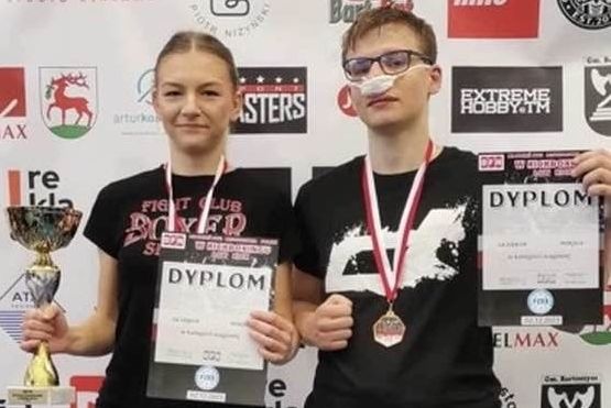 Siedleckie trio z medalami