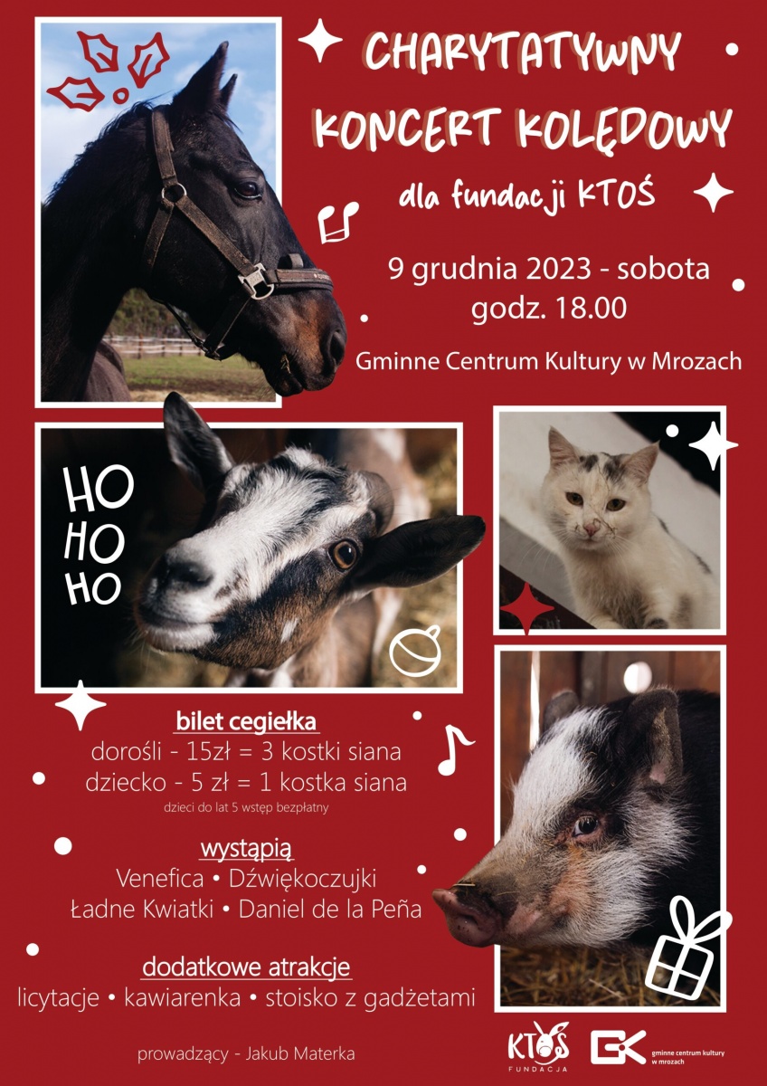 Charytatywny Koncert Kolędowy dla Fundacji Ktoś