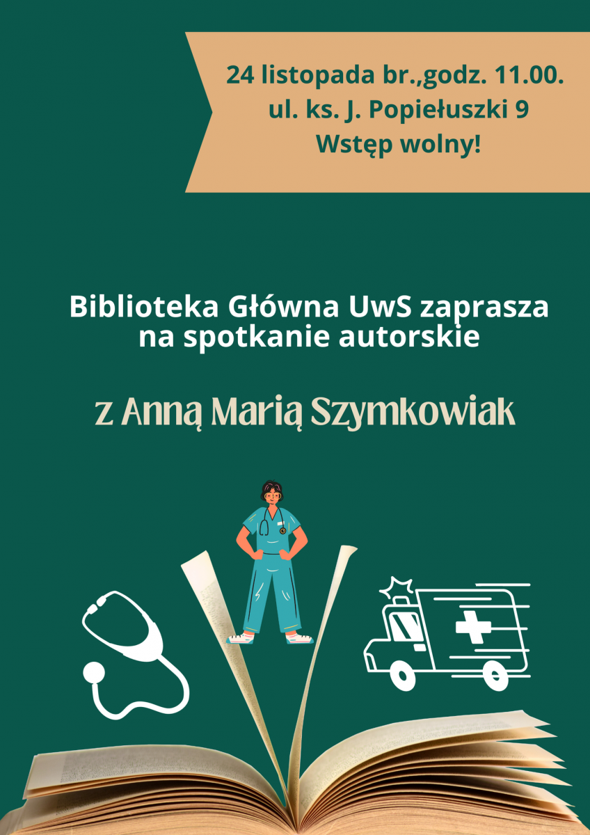 Spotkanie autorskie z Anną Marią Szymkowiak