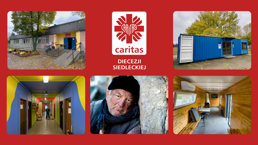 Caritas rozpoczęła zbiórkę na pokrycie kosztów ogrzewania kontenera – świetlicy dla bezdomnych na ul. Kleeberga w Siedlcach