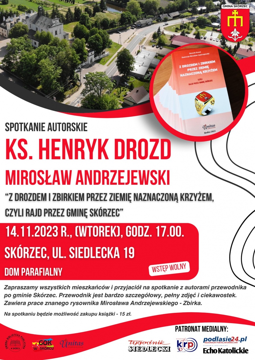 Spotkanie autorskie z ks. Henrykiem Drozdem i Mirosławem Andrzejewskim