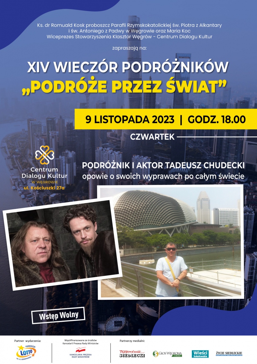 Wieczór Podróżników z Tadeuszem Chudeckim