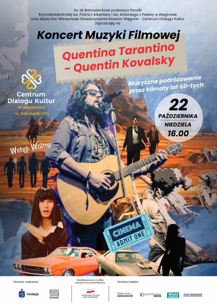 Jazz w klasztorze: koncert muzyki filmowej
