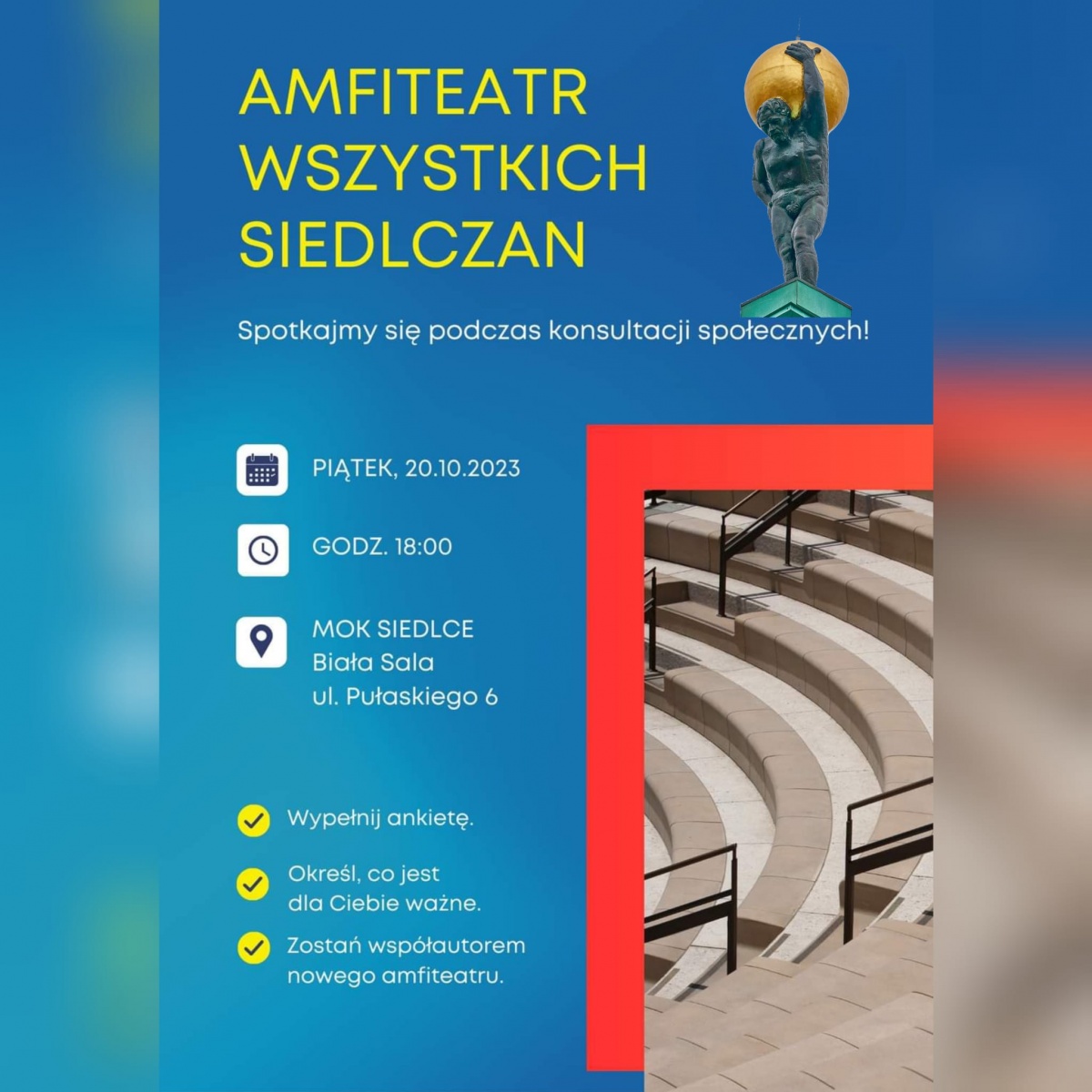 Dzisiaj spotkanie w sprawie siedleckiego amfiteatru