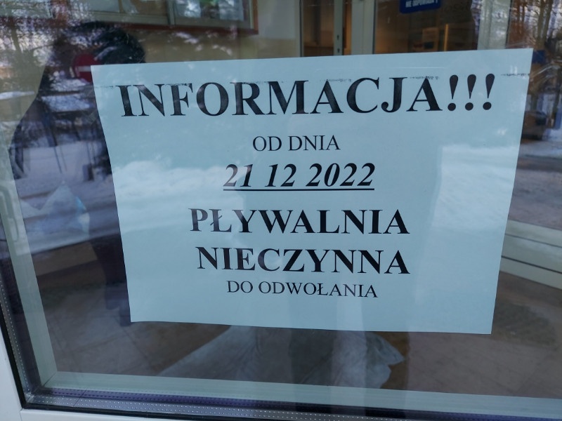 Kiedy basen z Sokołowie Podlaskim zacznie znowu funkcjonować?