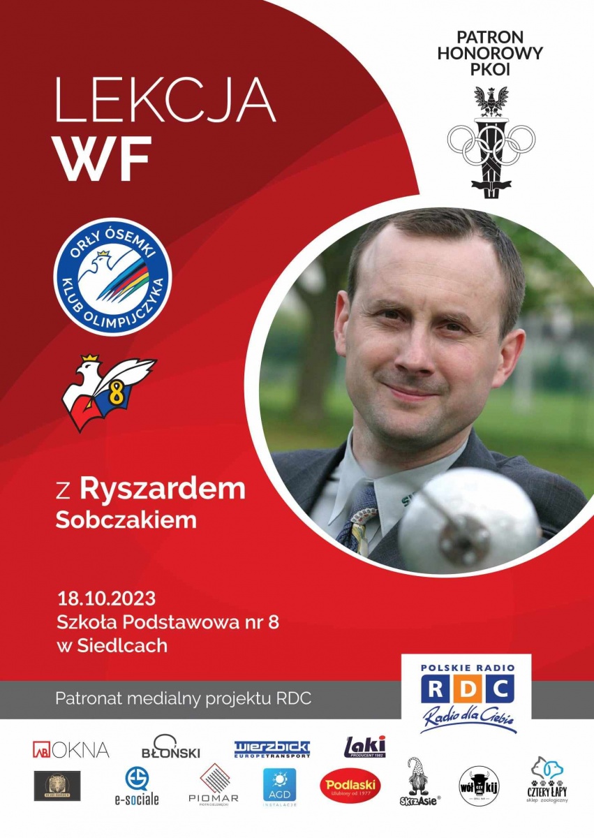 Mistrz floretu - Ryszard Sobczak otworzy nowy sezon sportowych spotkań w „Ósemce”
