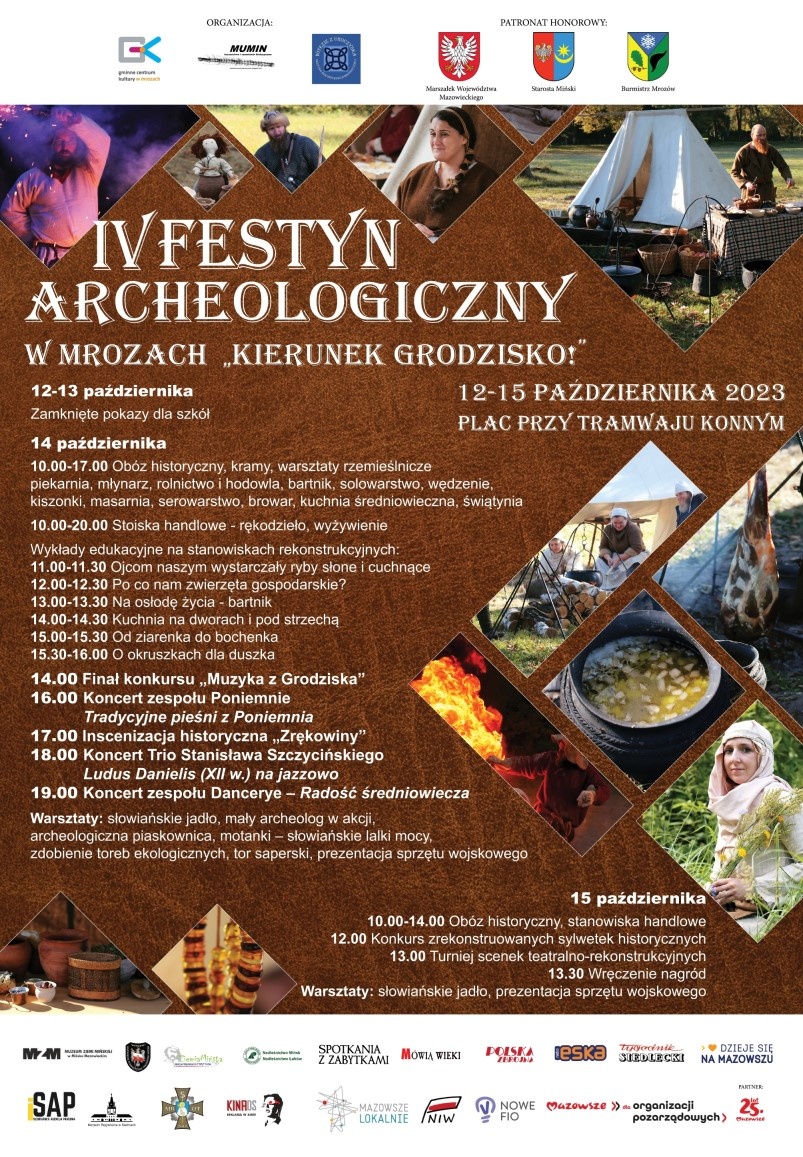Urok średniowiecza, czyli IV Festyn Archeologiczny w Mrozach