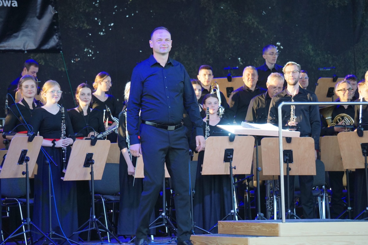 Koncert liwskiej Orkiestry w Węgrowie
