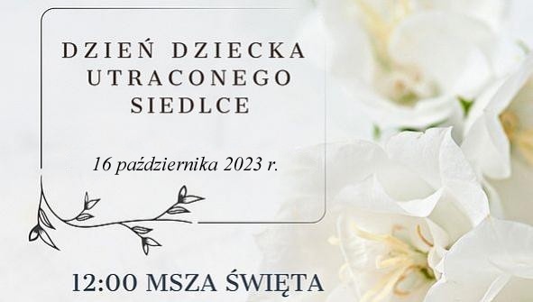 Dzień Dziecka Utraconego w Siedlcach
