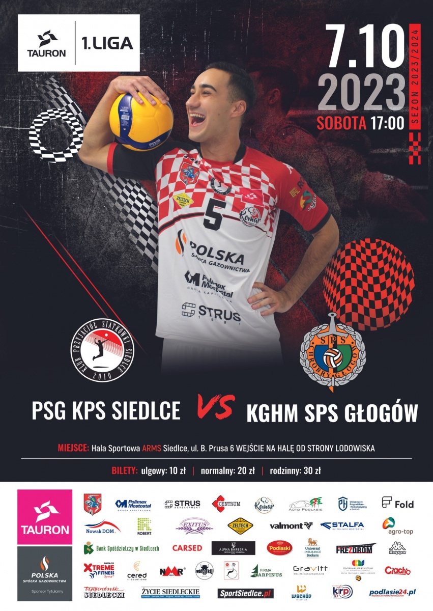 Sportowa sobota w Siedlcach - coś dla fanów piłki nożnej i siatkówki